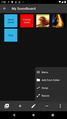 Custom Soundboard Creator android App screenshot 4