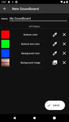 Custom Soundboard Creator android App screenshot 7